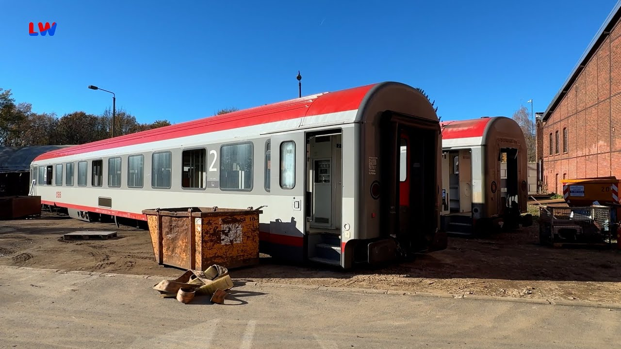 Görlitz: Waggon auf letzter Fahrt – Ende Schrottplatz
