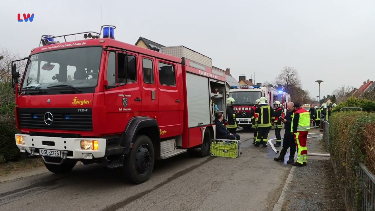 Schwarzheide: Küchenbrand löst Einsatz aus