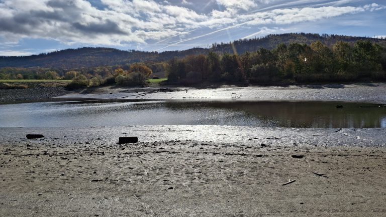 Kubschütz OT Rachlau: Defekter Schieber am Stausee wird repariert