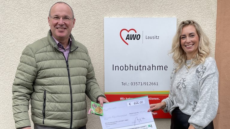 Hoyerswerda: Die Wohnungsgesellschaft unterstützt