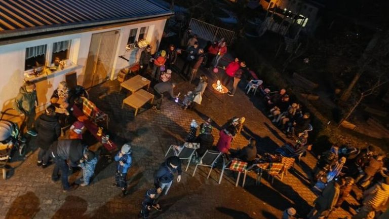 Bischofswerda: Gemeinsames leuchten beim Martinsfest