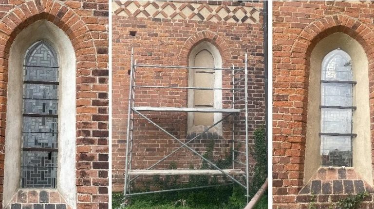 Mühlberg/E.: Historische Bleiglasfenster restauriert