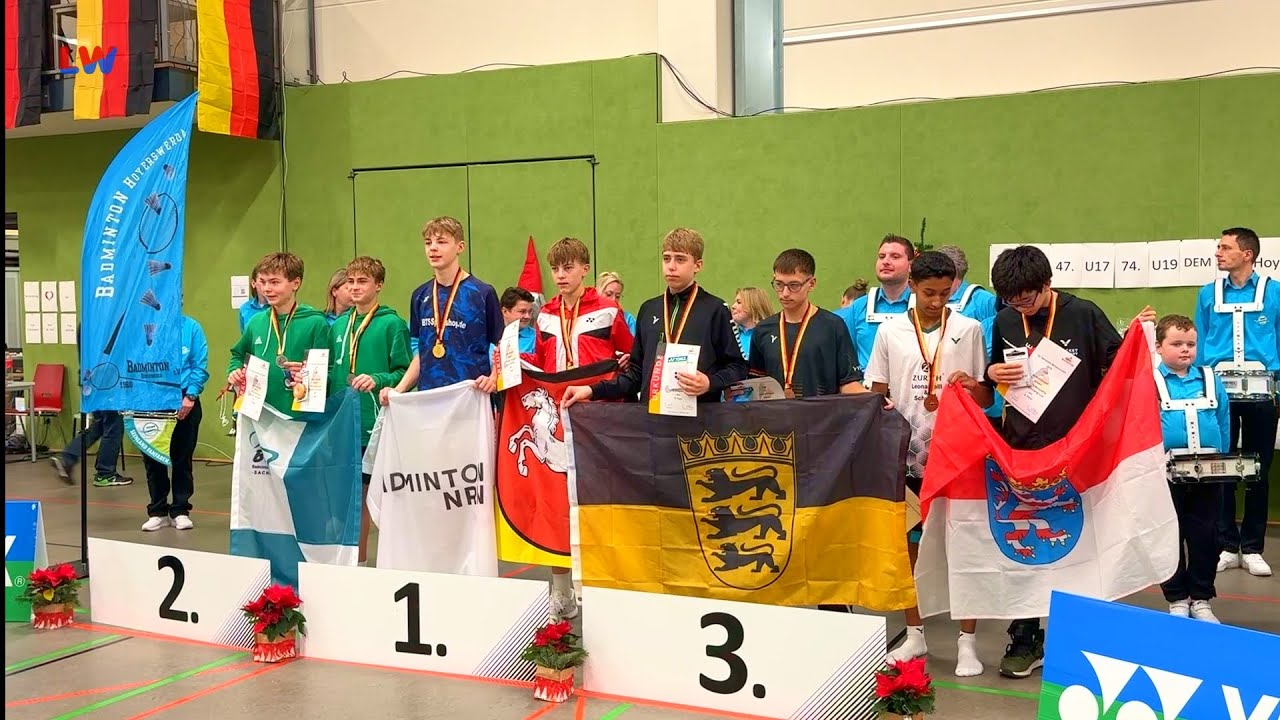 Hoyerswerda: Deutsche Einzelmeisterschaften des Badminton-Nachwuchses