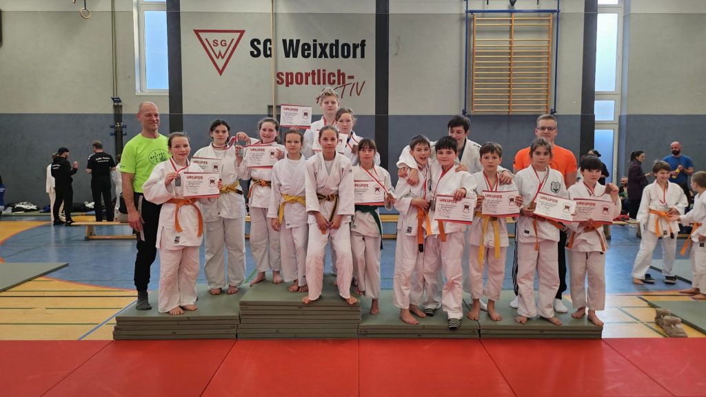 Weixdorf: Erfolgreiches Jubiläumsturnier „40 Jahre Judo“