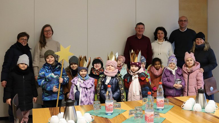 Finsterwalde: Sternsinger im Schloss