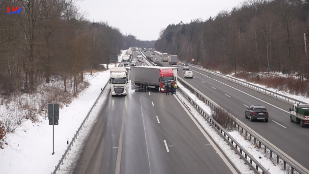 Pulsnitz: Autobahn Sperrung nach Unfall auf der A4