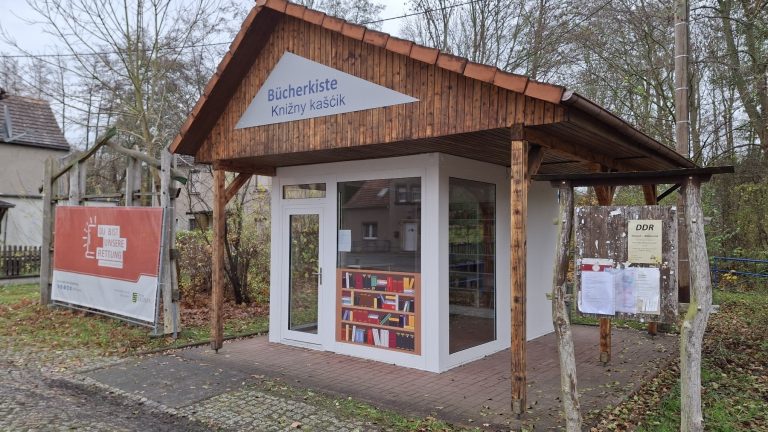 Malschwitz OT Kleinsaubernitz: Sparkassenhaus wird zur Bücherkiste
