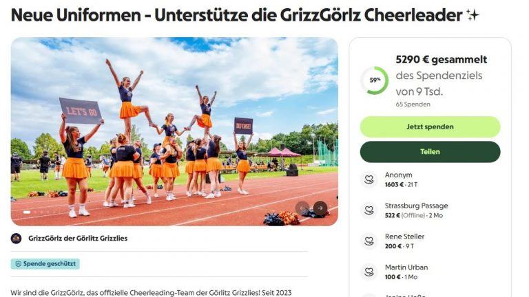 Görlitz: Neue Uniformen für die GrizzGörlz
