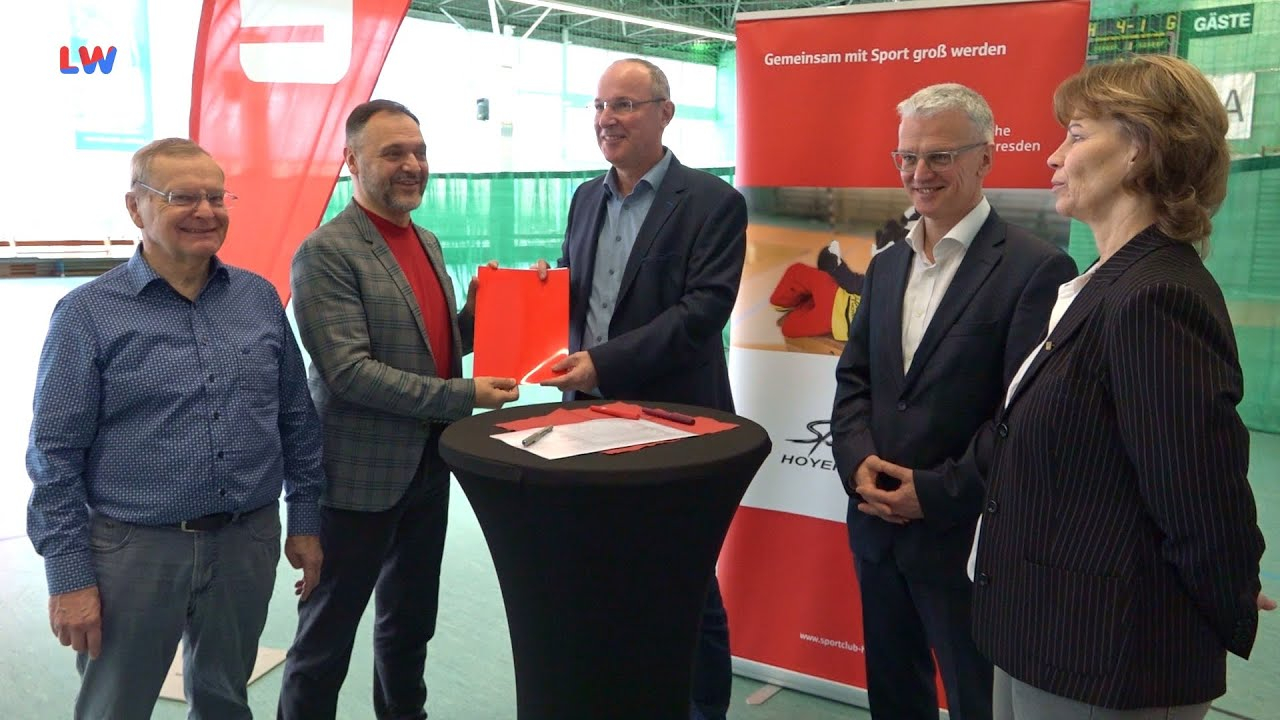 Hoyerswerda: Sparkasse bleibt Sponsor des Sportclubs
