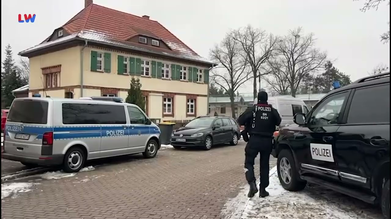 Lauta: umfangreicher Polizeieinsatz