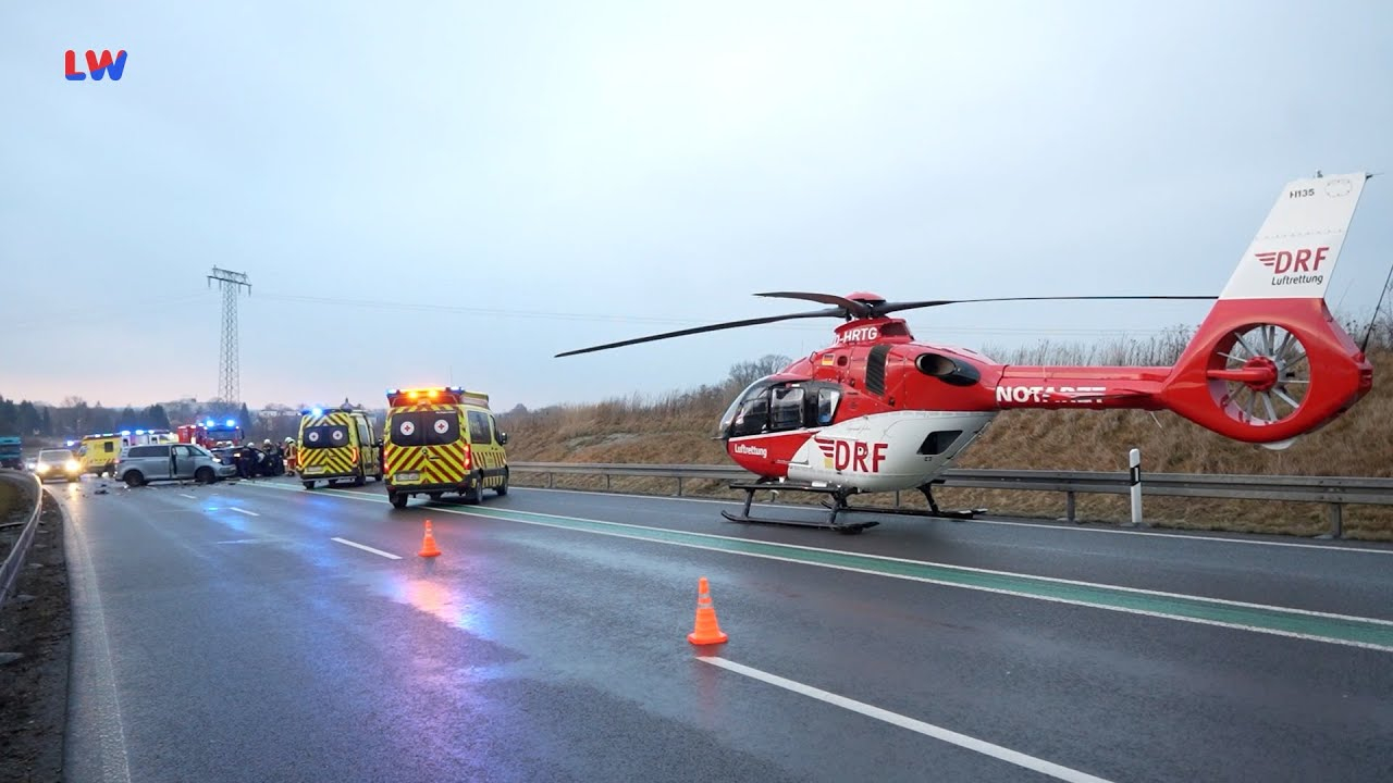 Radeberg: Schwerer Unfall auf Umgehungsstraße