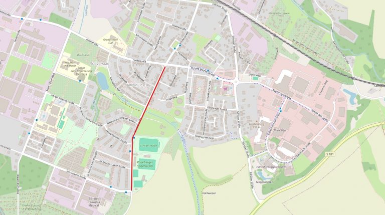 Radeberg: Schillerstraße für Durchfahrt von 7,5-Tonnen-Fahrzeugen gesperrt
