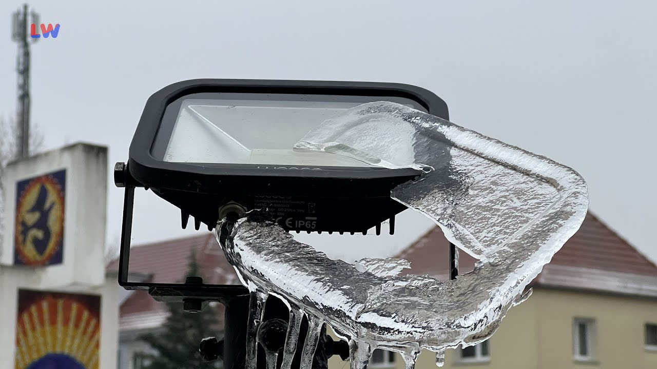 Lausitz: Extremwetter mit Blitzeis, Bus- und Schulausfällen