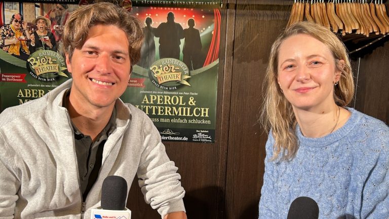 Radeberg: Liedermacher FALK im Biertheater - Backstage Interview