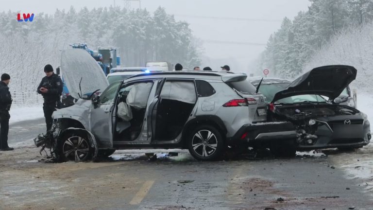 Spremberg: Schwerer Unfall mit drei Fahrzeugen