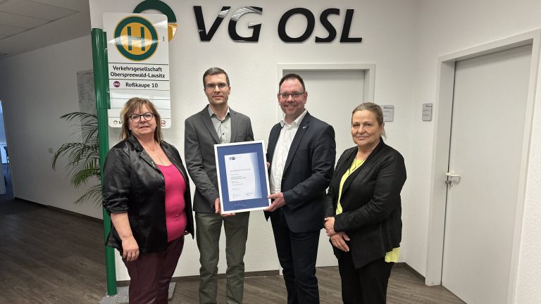 LK OSL: VG feiert 30 Jahre Mitgliedschaft bei der IHK