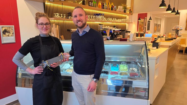 Bischofswerda: Ausstellung von Falk Nützsche in Eis-Galerie