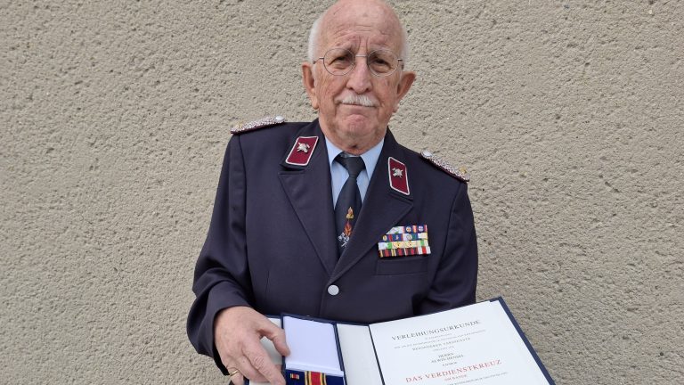 Radibor OT Luppa: Bundesverdienstkreuz für Alwin Hensel