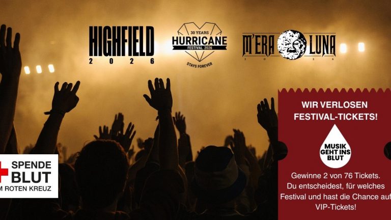 Lausitz: DRK verlost Festival-Tickets bei Blutspenden