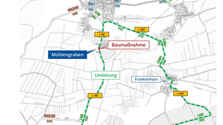 Schlieben: Brücken-Neubau