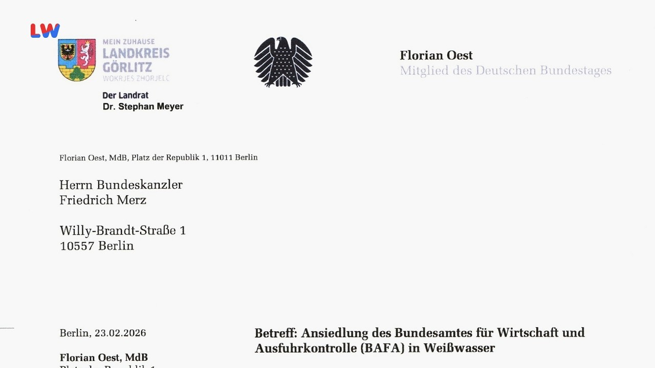 Görlitz: Brandbrief an Kanzler Merz blieb bisher unbeantwortet