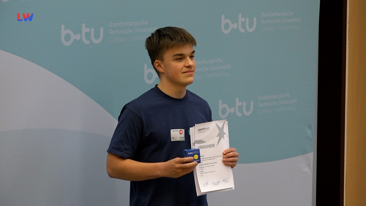 Senftenberg: Erster „Jugend forscht“-Regionalwettbewerb Brandenburg-Süd