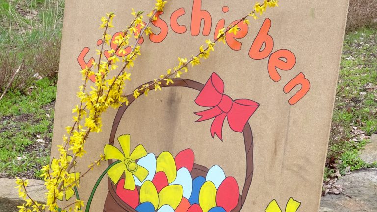 Malschwitz OT Niedergurig: Eierschieben gibt es nicht nur in Bautzen