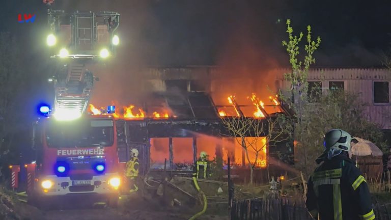 Elsterwerda: Ehemaliger „Elsterdom“ abgebrannt