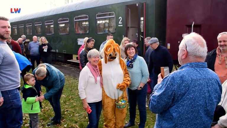 Löbau / Großschweidnitz: OSEF Sonderfahrt mit dem Osterhasen