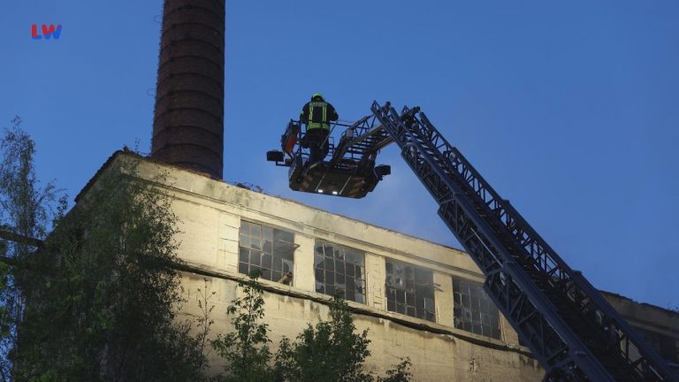Spremberg: Brand in ehemaligen Kohlebunker