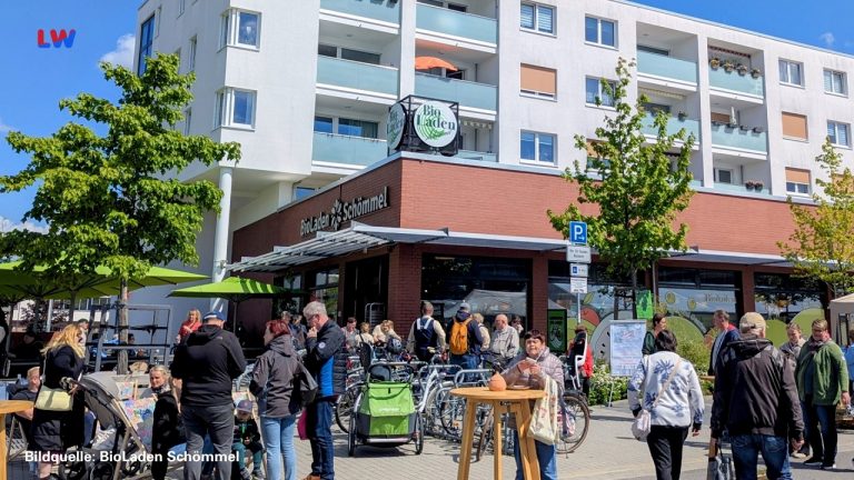 Cottbus: Gemeinschaftliches Hoffest beim Bioladen Schömmel