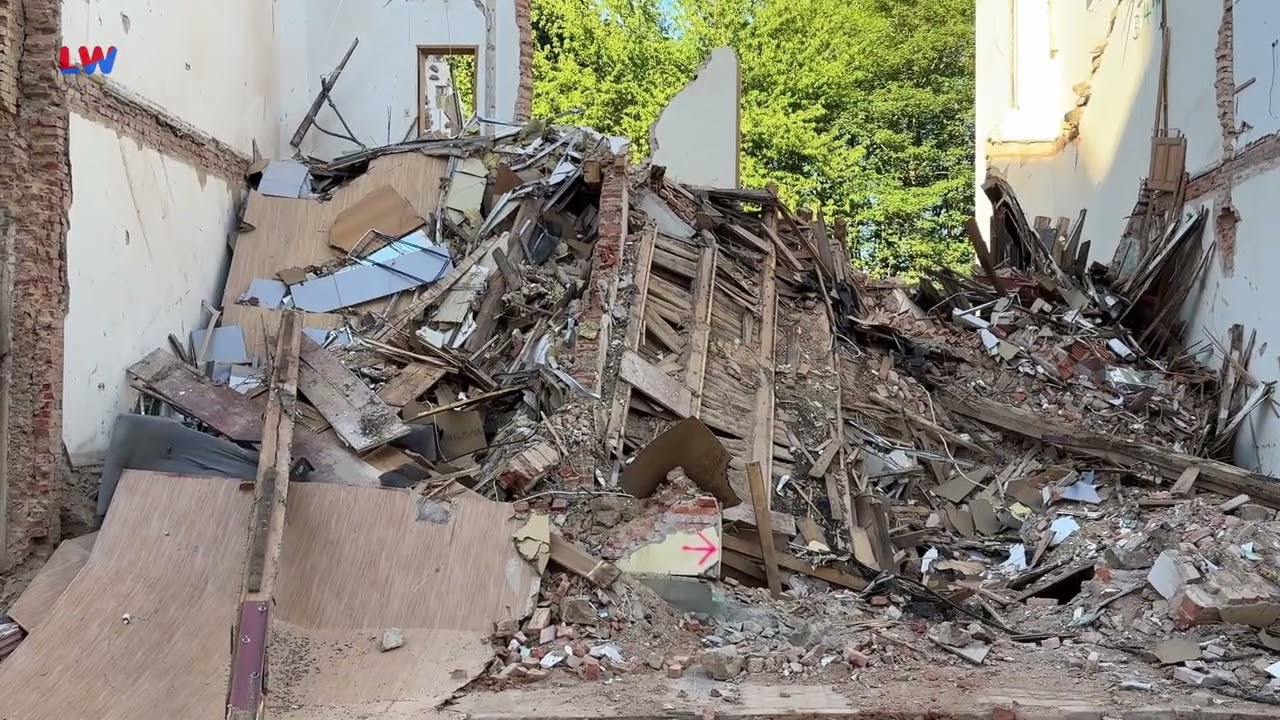 Görlitz: Drei Kerzen erinnern an drei Tote bei Hauseinsturz