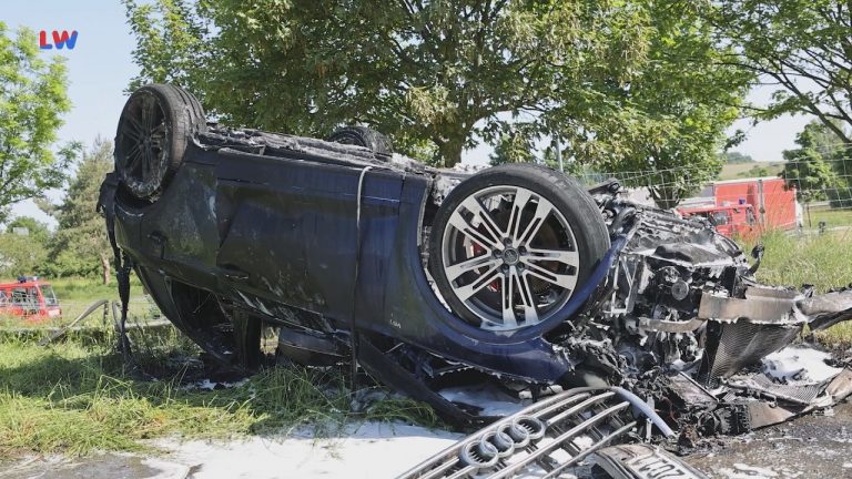 Kodersdorf: Verfolgungsjagd auf der A4