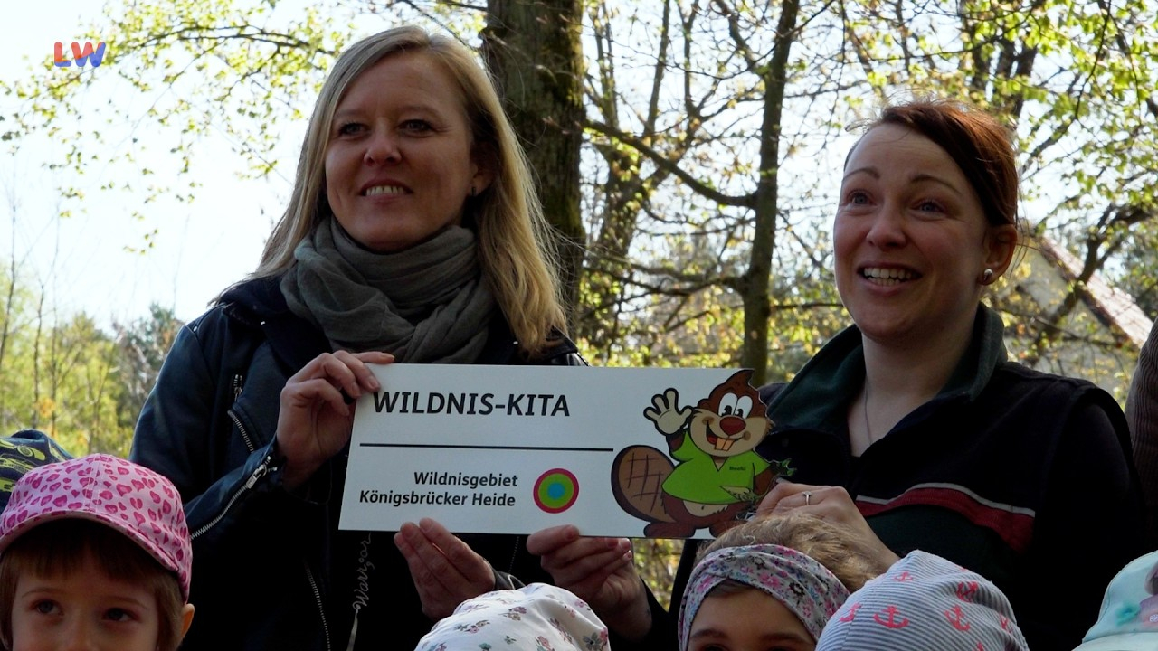 Königsbrück: Erste Wildnis-Kita ausgezeichnet