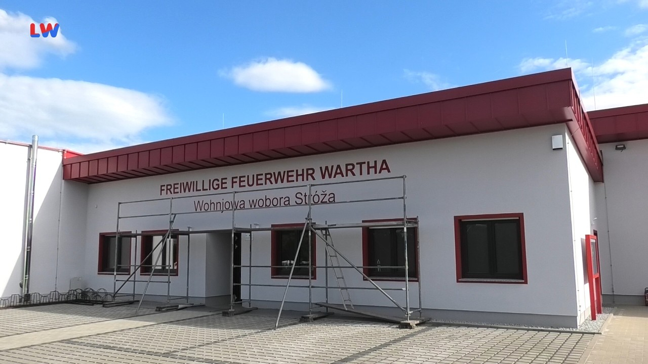 Königswartha OT Wartha: Neues Feuerwehrhaus steht kurz vor der Einweihung