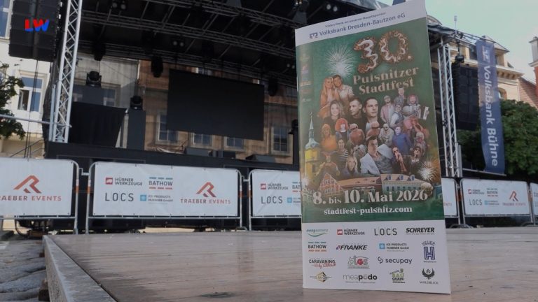 Pulsnitz: Letzte Vorbereitungen für Jubiläums-Stadtfest laufen
