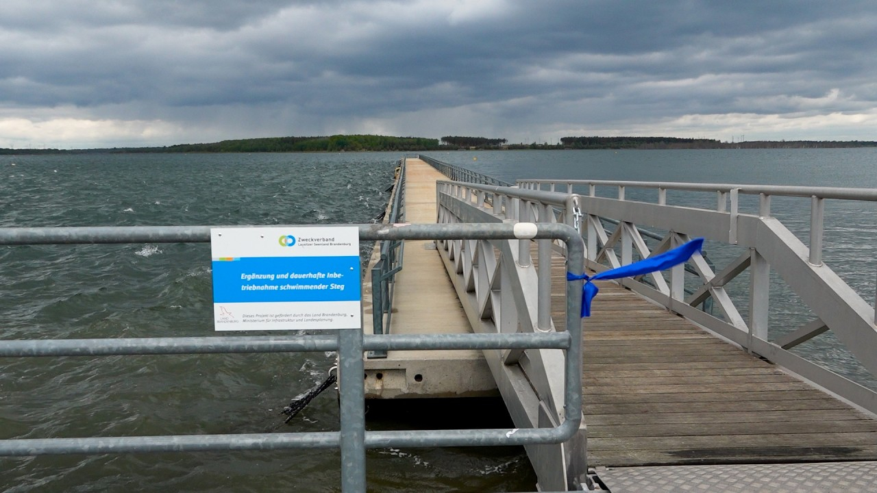 Sedlitzer See: Weiterer Entwicklungsschritt im Lausitzer Seenland