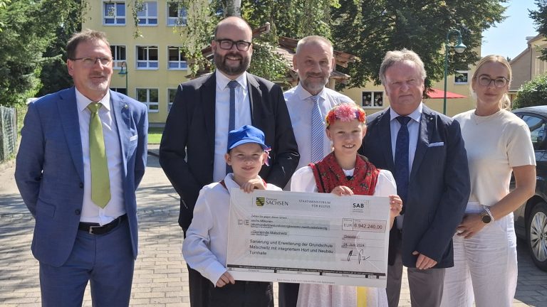 Malschwitz: Neue Grundschule soll ein kompletter Neubau werden
