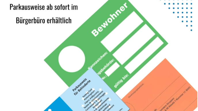 Niesky: Parkausweise jetzt im Bürgerbüro beantragbar