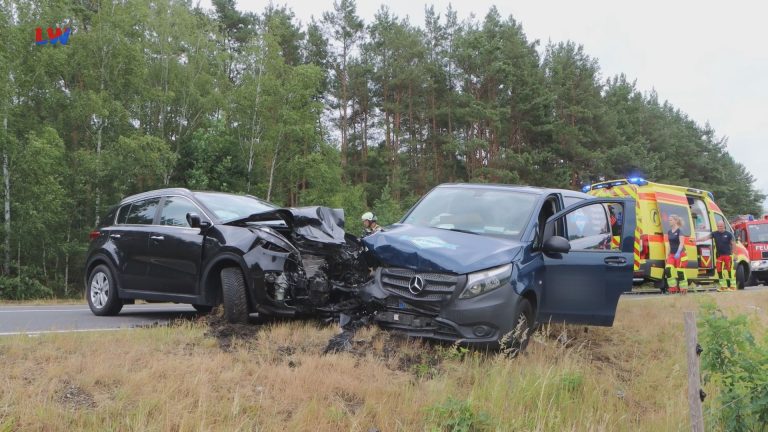 Schipkau: Schwerer Verkehrsunfall mit Personenschaden