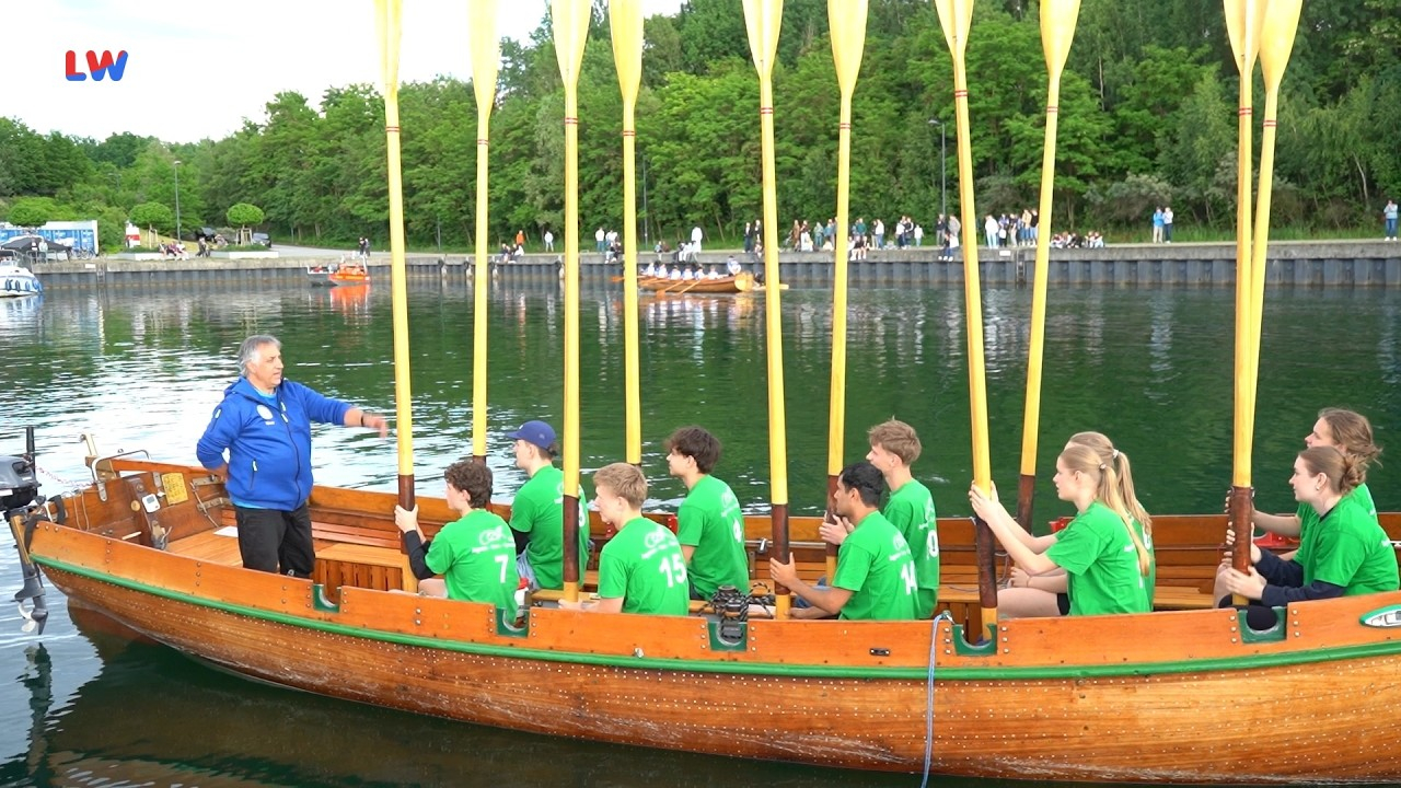 Görlitz: Kutterrudern am Berzdorfer See