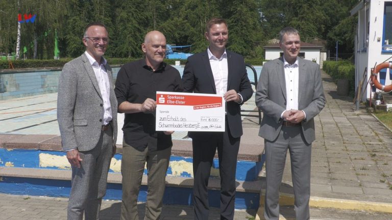 Herzberg/E.: Warmer Geldregen für die Freibäder in Elbe-Elster