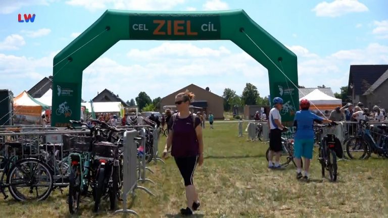 Mühlrose: 23. Sternradfahrt des Landkreises Görlitz