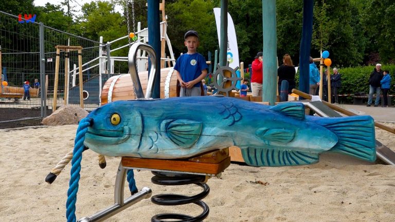 Senftenberg OT Niemtsch: Ahoi Abenteuer! Der neue Seemann-Spielplatz eröffnet