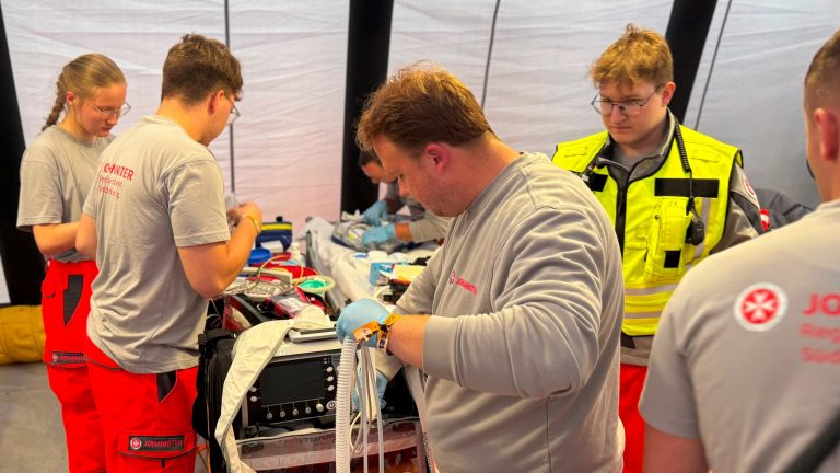 Lichterfeld: Johanniter sicherten Feel-Festival ab