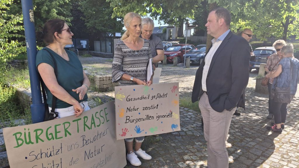 Großröhrsdorf: 50 Hertz beharrt auf ortsnaher Trasse