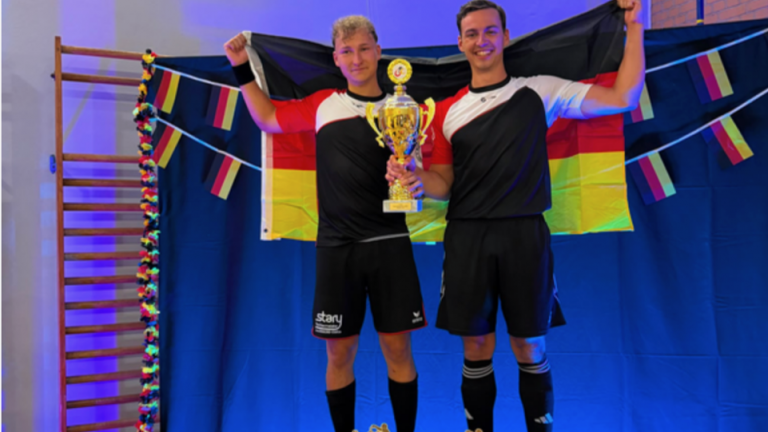 Bernsdorf: Großer Erfolg für Lausitzer Radballer