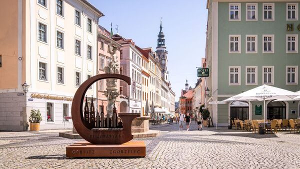 Görlitz: Neuer Foto-Point am Heroldsbrunnen