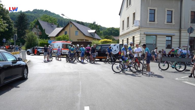 Görlitz: 89. Radrennen um die Landeskrone fand trotz extremer Hitze statt