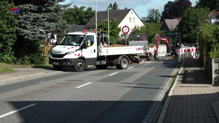 Großröhrsdorf: Sperrung für neuen Fußgängerüberweg